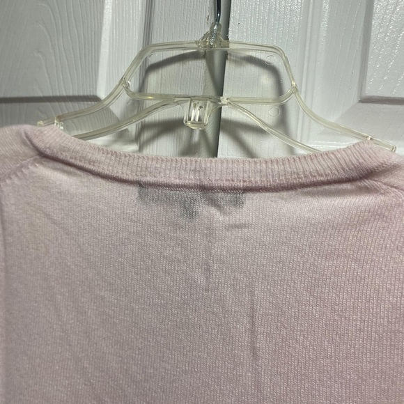 QUINCE women’s Mongolian Cashmere V- Neck Sweater in Minimal Pink M - Picture 13 of 13